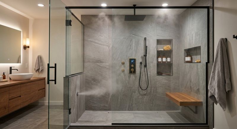 Granite Shower Installation in Lancaster, PA